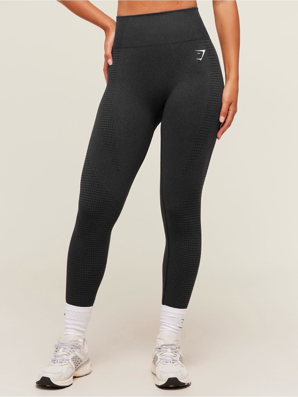 Gymshark High-Waisted Vital Seamless Leggings - Black